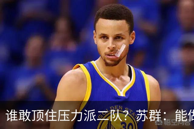 谁敢顶住压力派二队？苏群：能做到胸有丘壑&心如磐石的人太少了